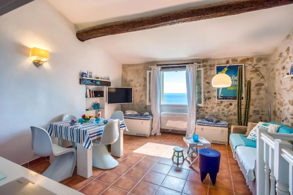 A9 - 1 Bdr Fantastic Sea View Remparts Old Antibes - Ac Apartment